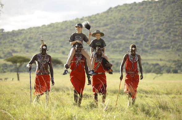 Guided walk with the Maasai.