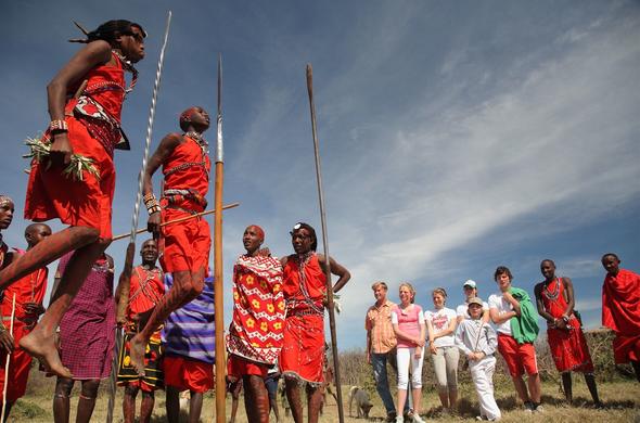 Watch the Samburu tribe on your safari.